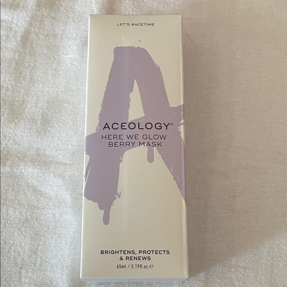 Aceology Here We Glow Berry Mask - Lavender